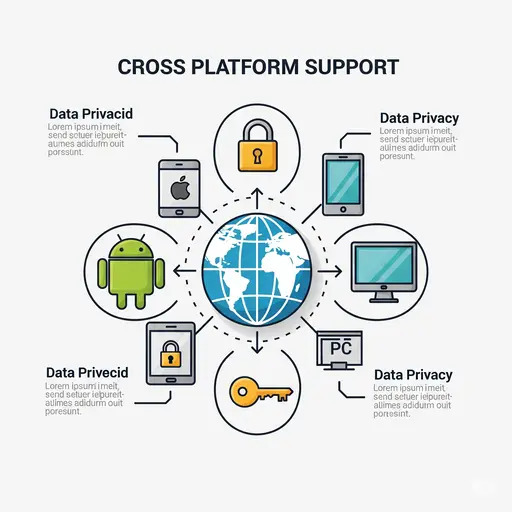 Key Features of BitChat: Cross platform support